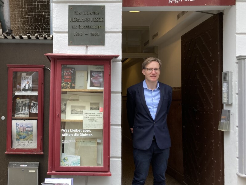 Roger Sonnewald, Antiquariat J. J. Heckenhauer