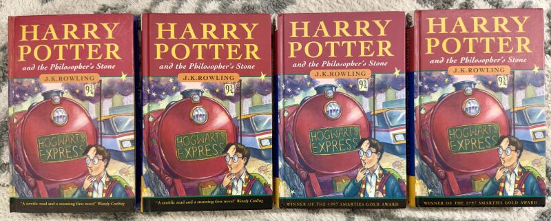 A collection of "Harry Potter and the Philosopher's Stone"