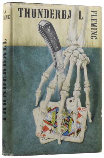Collectible Ian Fleming book covers