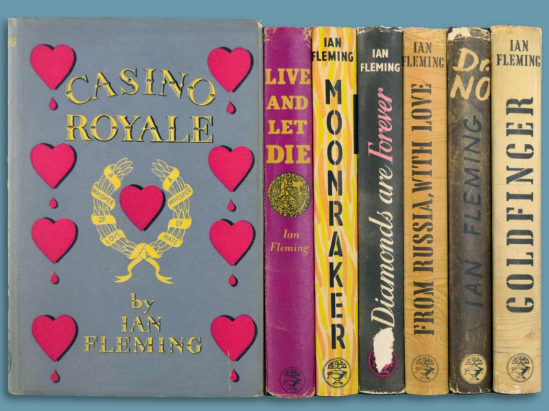 Collectible Ian Fleming books