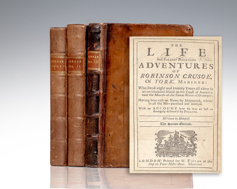 Robinson Crusioe (complete set) by Daniel Defoe