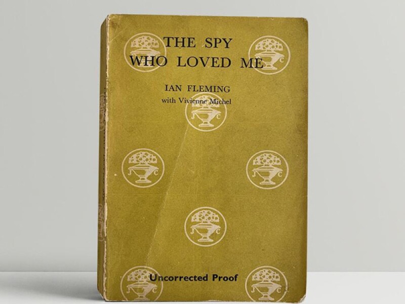 The Spy Who Loved Me uncorrected proof