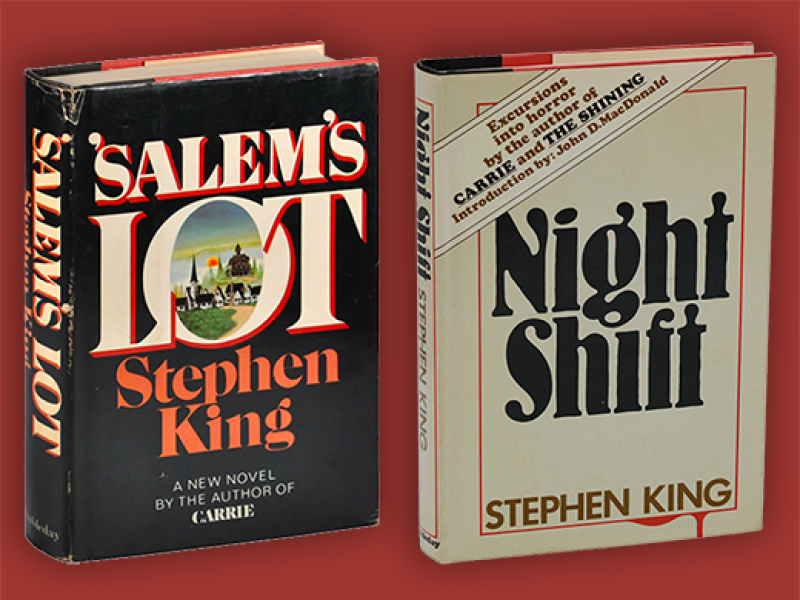 Collectible Stephen King books