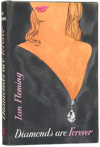 Collectible Ian Fleming book covers