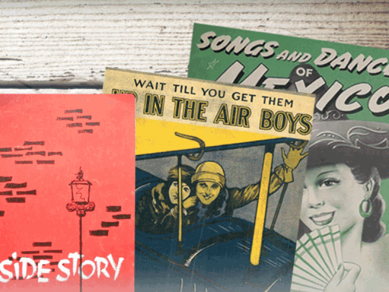Collecing Vintage Sheet Music