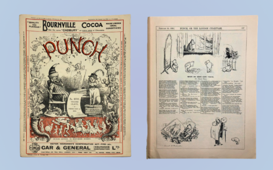 Punch Magazine — First Appearance of Winnie-the-Pooh