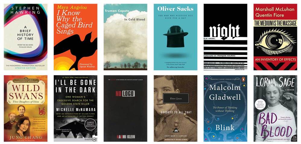 Image of non-fiction books