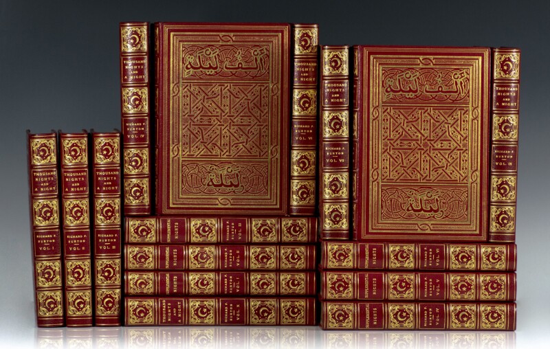 Leather-bound books