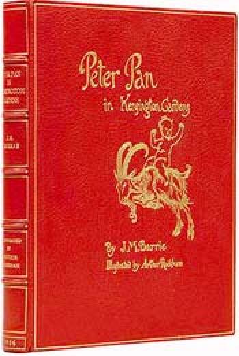 Peter Pan in Kensington Gardens by J.M. Barrie, illustrated by Arthur Rackham