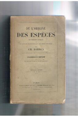 De l'origine des espèces