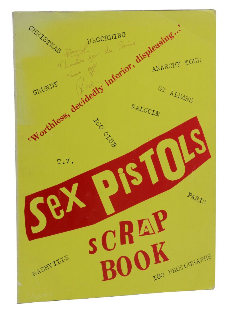 Sex Pistols Scrap Book