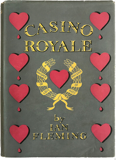 Collectible Ian Fleming book covers