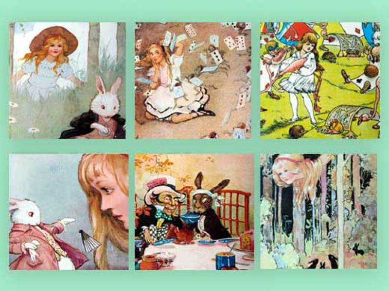 Images of Alice in Wonderland