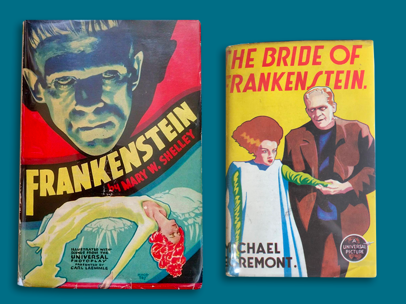Collectible Frankenstein books
