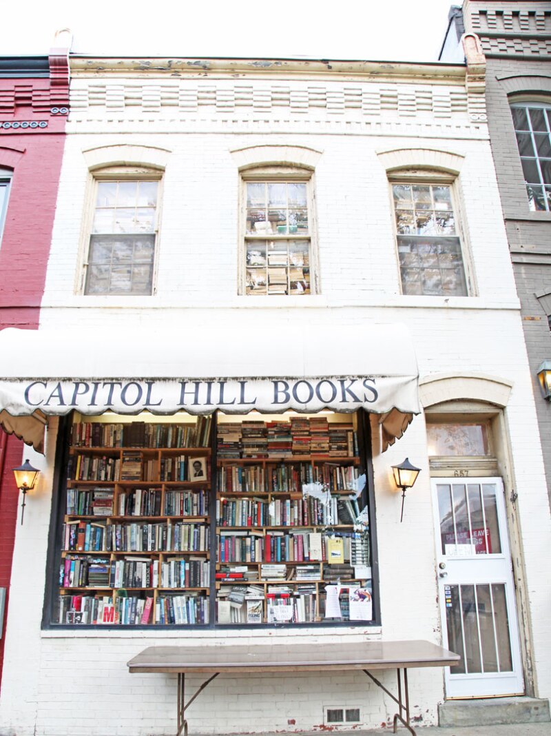 Photo of Capitol Hill Books storefront