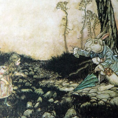 Alice's Adventures in Wonderland by Lewis Carroll, illustrated by Arthur Rackham