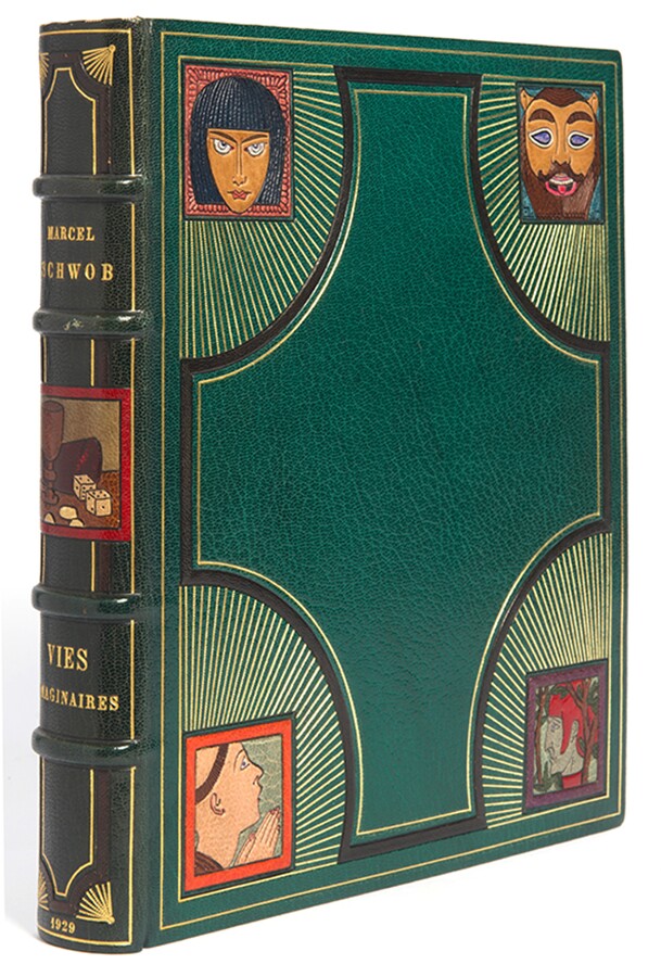 Vies imaginaires by Marcel Schwob, illustrated by George Barbier