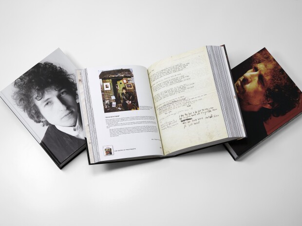 A peek inside the Bob Dylan's book