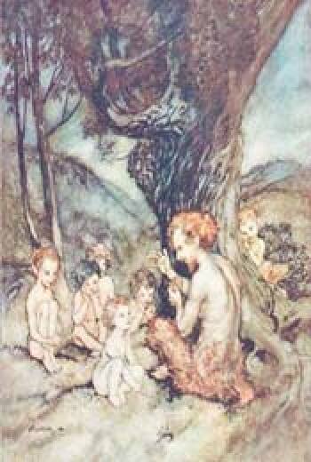 illustration by Arthur Rackham