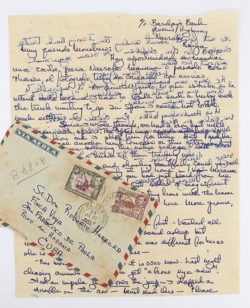 Autograph Letter by Ernest Hemingway
