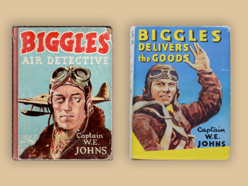 Biggles books by Captain W.E. Johns