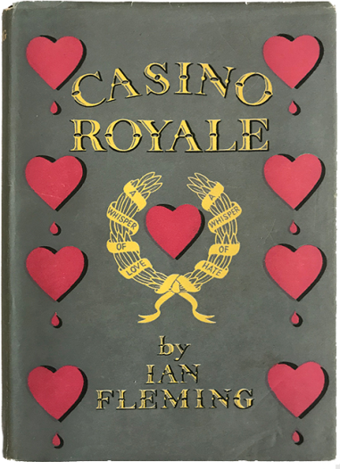 Collectible Ian Fleming book covers