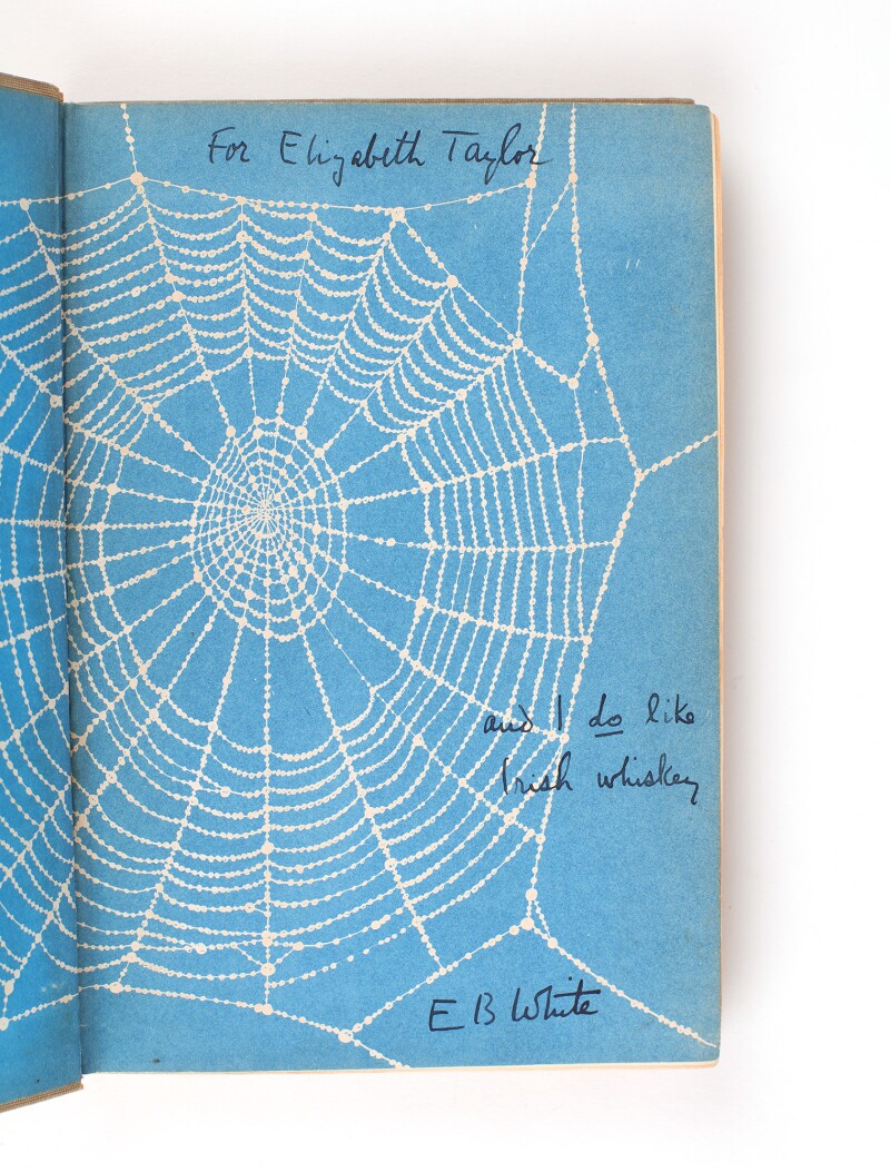Charlotte's Web - Front End paper