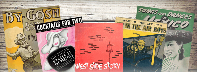 Collecing Vintage Sheet Music