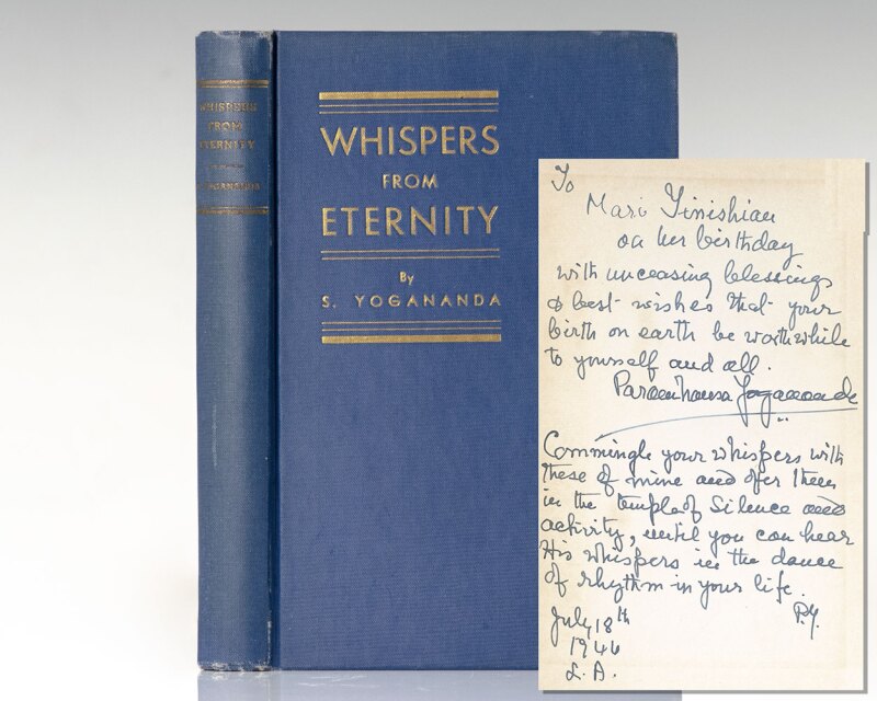 Whispers from Eternity