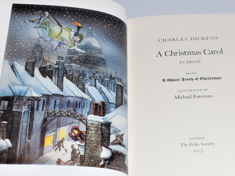 Folio Society edition of A Christmas Carol