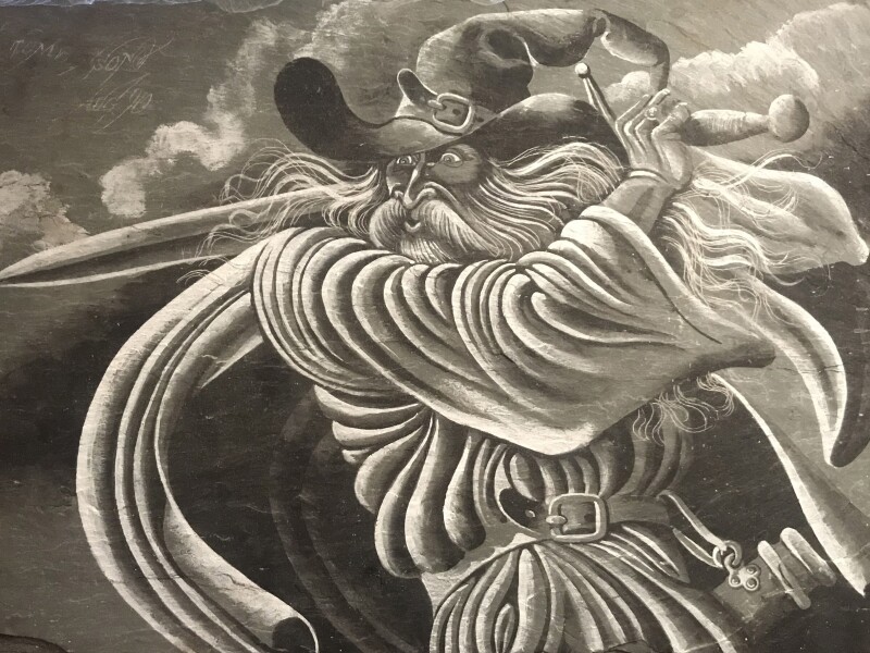 Gandalf painting