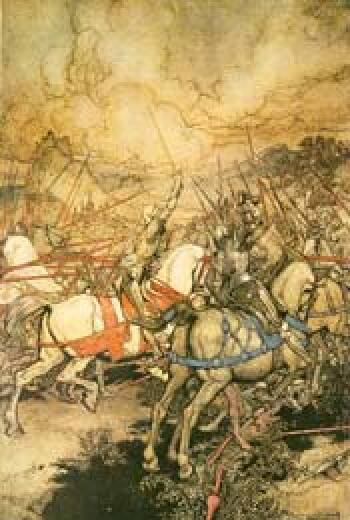 illustration by Arthur Rackham