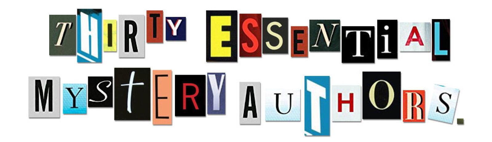 30 essential mystery authors