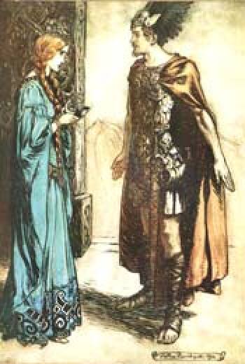 illustration by Arthur Rackham