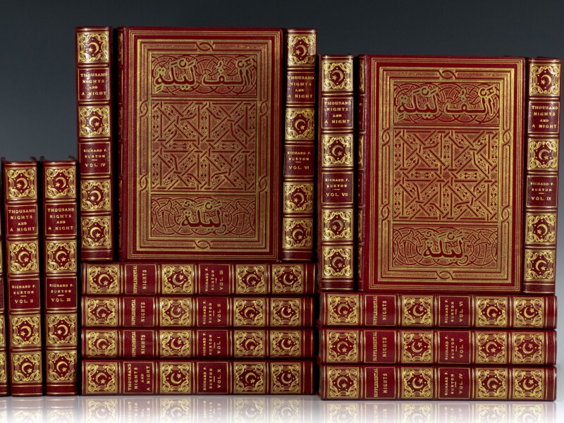 Leather-bound books