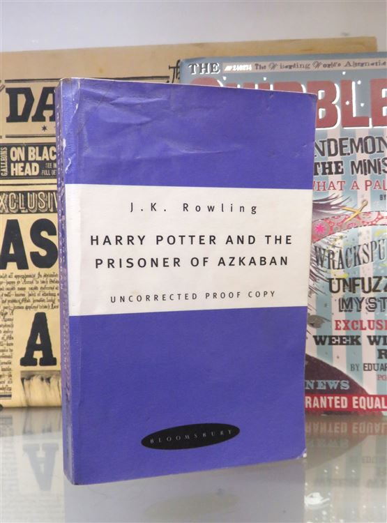 Harry Potter and the Prisoner of Azkaban - Uncorrected Proof Copy
