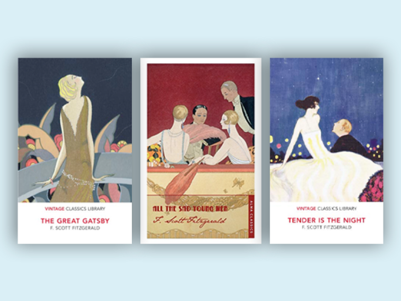 F. Scott Fitzgerald book covers