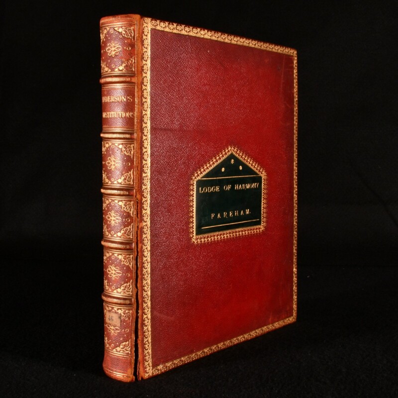 Constitutions of the Antient Fraternity of Free and Accepted Masons by James Anderson