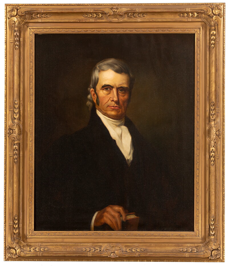 Portrait of Chief Justice John Marshall by J. Phillip Schmand, after Henry Inman (1912)