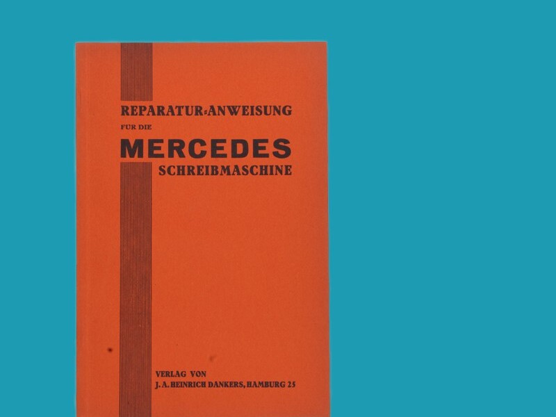 Mercedes Schreibmaschine