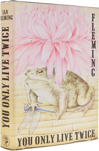 Collectible Ian Fleming book covers