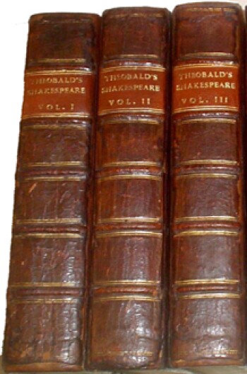 The Works of Mr. William Shakespeare in Seven Volumes edited by Lewis Theobald