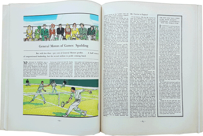 Interior of Fortune Magazine