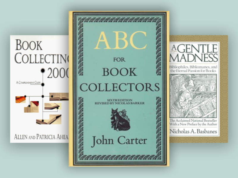 Book collecting guide book covers