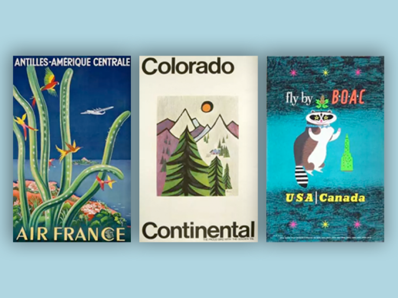 Airline posters