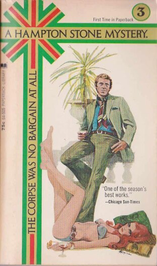 The Corpse Was No Bargain at All by Hampton Stone (1968)